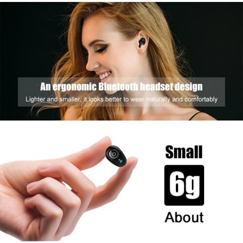 Mini Invisible Ture Wireless Earphone Bluetooth Headphones Handsfree Headset fone de ouvido sem fio TWS Earbuds With Microphone