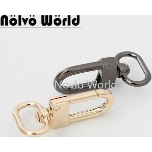 Nolvo World 20 pcs16-19mm 4 colors Metal Lobster Claw Clasps Swivel Trigger Snap Hooks Great for DIY Lanyards