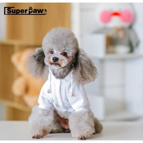 Fashion Dog Clothes Pet Puppy Hoodie Coat Bulldog Schnauzer Chihuahua Jacket for Dogs Cats Warm Apparel Pug Costume MLC06