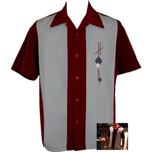 Mens Casual Fashion Hawaiian American Style Printed Short Sleeve Loose Oversized Shirt Mens Clothing