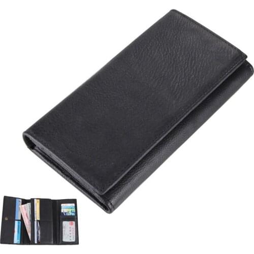 New wallet men purse money bag Men Purse Long Purse Large Capacity Black Wallets Leather Casual nightmare before christmas