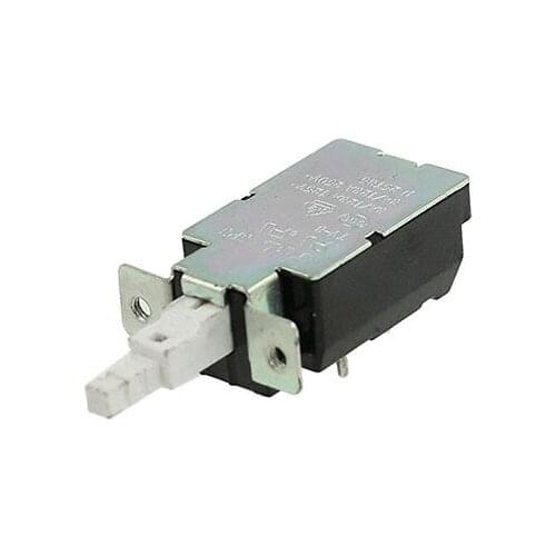 AC 125V 8A Double Pole Single Throw DPST Push Button Power Switch