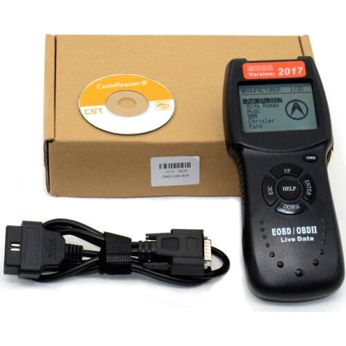 OBDII EOBD D900 Code Reader OBD2 Scanner Version 2017 CAN-BUS Live Data