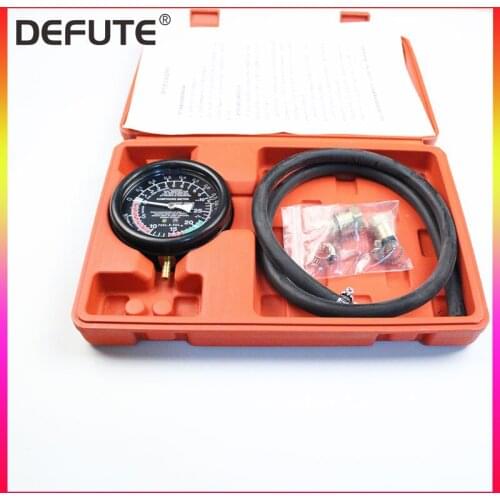 Fuel System Vaccum System Seal Leakage Tester Multifunction Car Engine Vacuum Pressure Gauge Meter Back pressure gauge for car