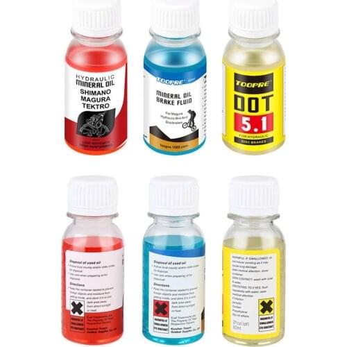 Bicycle Brake Mineral Oil Fluid Hydraulic Disc Brake Lubricant for Shimano Magura Tektro Mountain Bikes