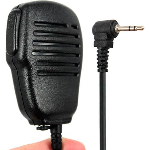 1 Pin 2.5mm Handheld Speaker Microphone Mic for Motorola Talkabout MD200 TLKR T5 T6 T80 T60 FR50 T6200 T6220 Walkie Talkie Radio