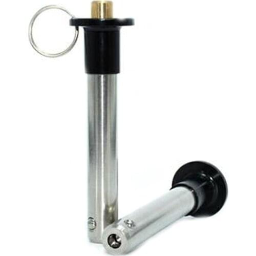 1pcs M8 Ball Head Locking Safety Quick Pull Positioning Pin Aluminum Alloy Handle Brass Button Stainless Steel Bead