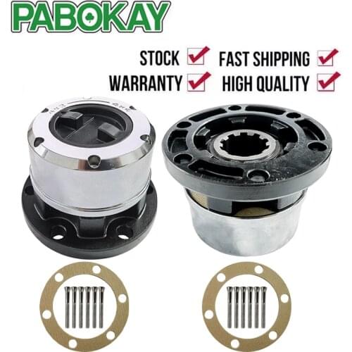 2 pieces x FOR JEEP UAZ,GAZ 1961-- FREE WHEEL LOCKING HUB B056 AVM410 STEEL 10 teeth