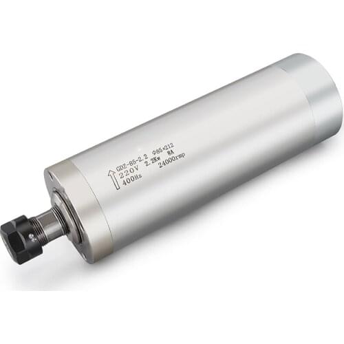 GDZ80-1.5 Spindle Motor 1.5KW 220V Water Cooling Motor 3 Bearing ER16