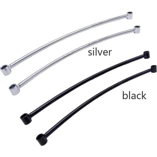 Motorcycle Black Chrome Rear Fender Rail Support Bracket Mount Holder for Harley Cruiser Cafe Bobber XL Fender Support Bracket