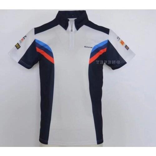 Hot Sale New For BMW Motorrad Motorsport Motorcycle Superbike Racing Team Moto Scooter Motocross Summer Breathable Polo Shirt