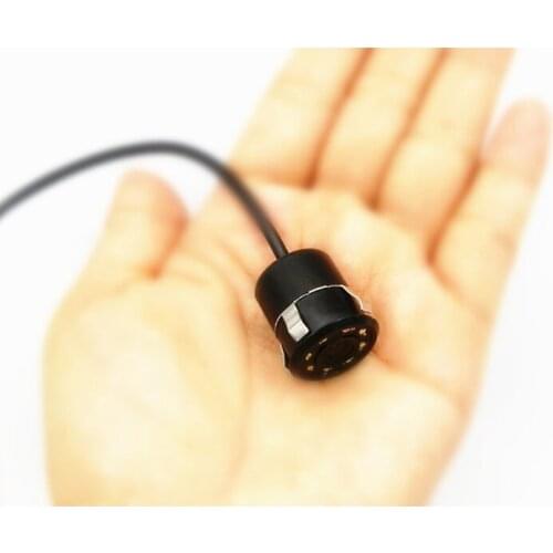 Mini 18.5MM Waterproof Car Parking Assistance Reversing Back Rear View Camera HD CCD Wire Car Rear View Camera