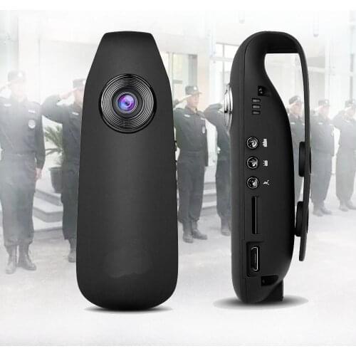 JOZUZE 007 Mini Camera Portable Camcorder Voice Recorder Police Pen Camara Body Worn Camera Loop Recording Cam Motion Detection