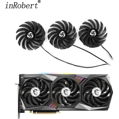 DIY Fan PLD09210B12HH 90mm Graphics Card Fan Replacement For MSI RTX 3070 3080 3090 SUPRIM X Gaming GPU