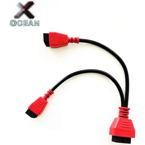 Universal For Chrysler 12 8 cable adapter for Autel Maxisys MS906 908 PRO For Chrysler 12+8 connector support multi-scanner