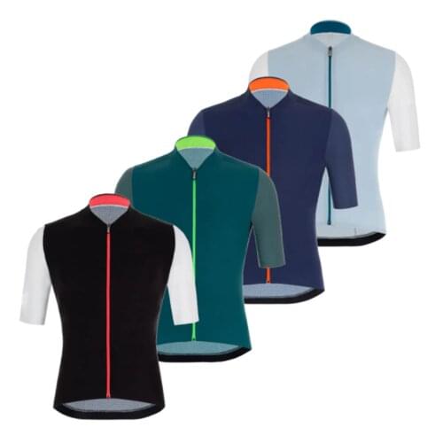 Cycling Jersey Men Short Sleeve Bike Clothing Maillot Ciclismo Quick Dry MTB Bicycle Jersey Road Cycling Shirts Motorcycle Tops