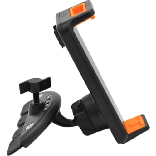 360 Rotation Car CD Slot Mount Holder Stand For 4-11 inch Smart Phone Tablet PC 10166