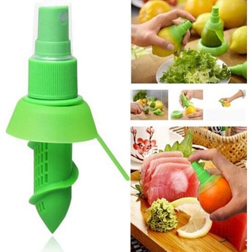1Pcs Kitchen Gadgets Lemon Sprayer Fresh Fruit Juice Citrus Spray Orange Juice Squeeze de cozinha Kitchen Cooking Tools