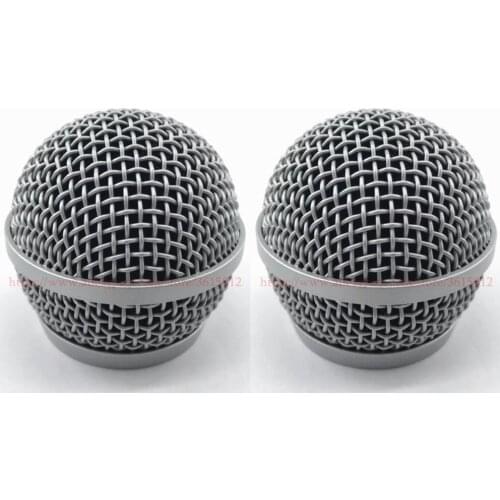 1PCS Professional HIGH quality Replacement Microphone Grille Ball Head Mesh Fits For shure PG48 PG58
