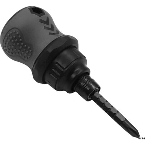 2 in 1 Telescopic Screwdriver Dual Use Cross Straight Screw Driver Ratchet Screwdriver Manual Hardware Hand Repair Tools