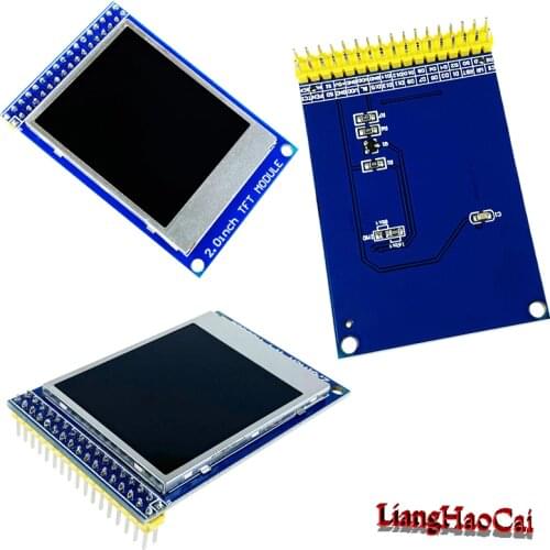 2.0 inch colorful display module PCB base board adapter TFT LCD screen panel No touch 34 pin ILI9225B design demo board DIY
