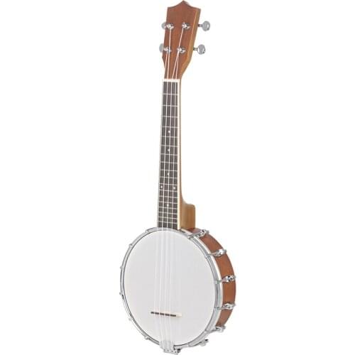4-String Banjo Traditional Ukulele Banjouke Musical Stringed Instruments Concert Banjo Uke Ukulele Maple Neck Sapele Back BJ-1X