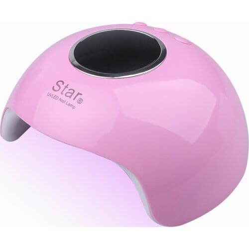Star 6 New 36W Nail Dryer Mini USB Lamp For Nail LED UV Lamp For Manicure LCD Display Drying All Gels Nail Polish Nail Art Tools