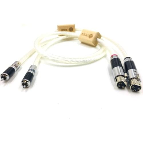 Nordost ODIN Reference Analog RCA Audio Interconnect cable with XLR female to RCA male plug