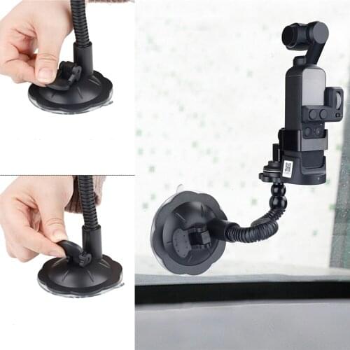 Car Mount Suction Holder Fixed Bracket for DJI OSMO Pocket Camera Multifunction Adjustable Extension Mount Holder Accessories