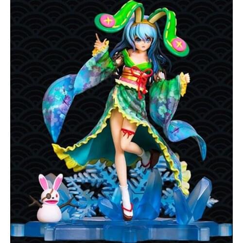 Date A Live Hermit Himekawa Yoshino Kimono Yukata 1/7 PVC Action Figure Anime Collection Model Toy Gift 24cm