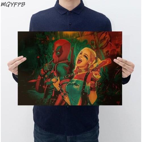 Movie Clowns And Death Attendants Kraft Paper Posters Wall Stickers Home Furnishings Decorative Paintings Gifts