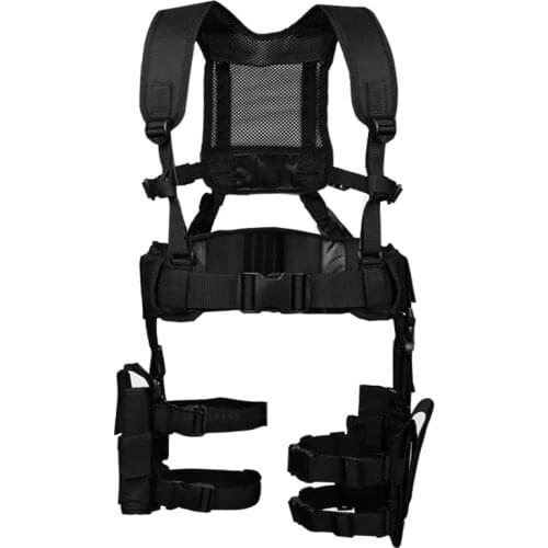 Molle Tactical1000d Nylon Belt Hunting Convenient Combat Girdle Adjustable Soft Padded With Pouch and 5.56mm Mag Pouch Bag