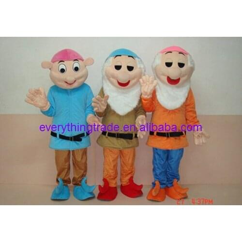 New arrival Cute Adult lovely dwarf mascot fancy dress costumes Halloween party costumes