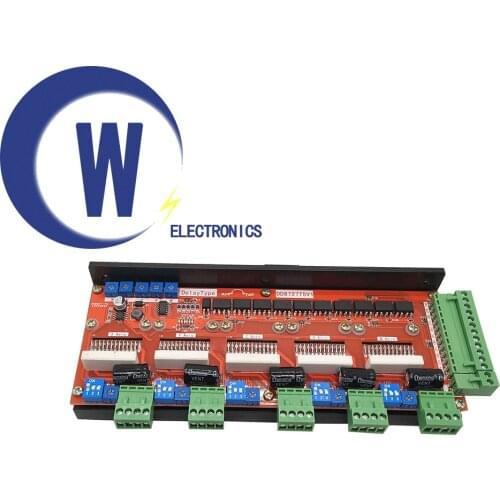 New design 5 axis 2-phase stepper motor driver 4A 128 subdivision LV8727 DD8727T5V1 for NEMA 23 Stepper motor