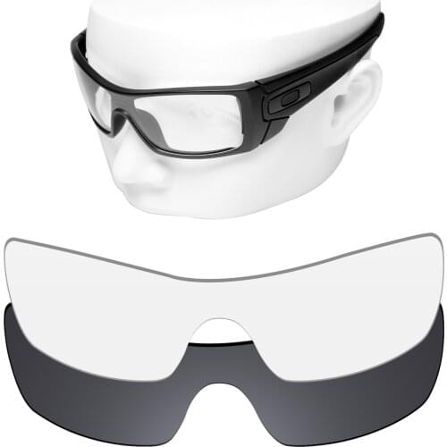 OOWLIT ANTI-FOG Anti-Scratch Polycarbonate Polarized Lens for-Oakley Batwolf Sunglass
