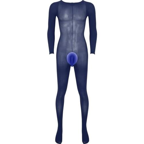 Sexy Pantyhose Tights Mens Erotic Lingerie Bodysuit Hot Sexy Hosiery Lingerie Stretchy Bodystocking Sexy Full Bodysuit Underwear