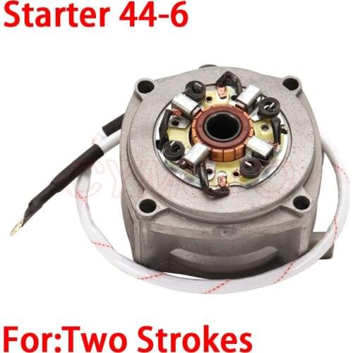 Motorcycle Starter Motor 2 Two Strokes Mini Moto Mini Bike Pocket Bike 44-6 Engine Mini ATV Quads Electric Sccoters