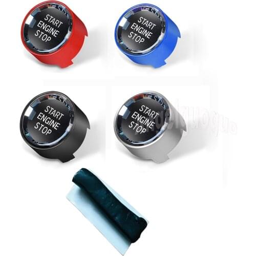 Car Styling ENGINE START STOP Switch Button Sticker For BMW 1 2 3 4 5 6 7 Series F20 F21 F22 F23 F30 F34 F10 F18 F12 F07 F01 F02
