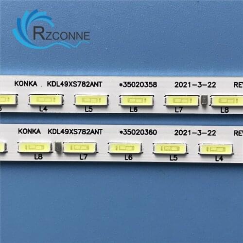 LED Backlight strip 56 lamp for Konka KDL49XS782ANT DY 37027104 35020358 35020360 LED50X8800U LED50X9800PU LED50R66 LED49R6610U
