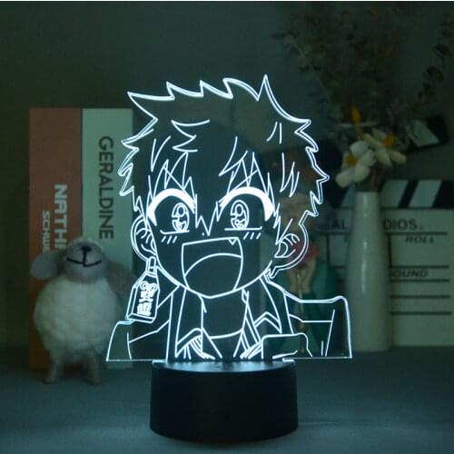 Manga Toilet Bound Hanako Kun Minamoto Kou Led Night Light for Bedroom Decor Colorful Nightlight Anime 3d Cute Decor Table Lamp