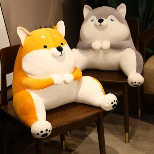 50CM Kawaii Doge Shiba Inu Dog Japanese Doll Toy Plush Cosplay Corgi Akita Pillow Cushion Plush Xmas Gift Stuffed Toy Gifts
