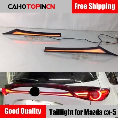 Rear Bumper trunk Tail Light For Mazda cx-5 cx5 2017 - 2020 LED Taillight Reflector Brake Lamp Warning Signal Driving Fog Lamp
