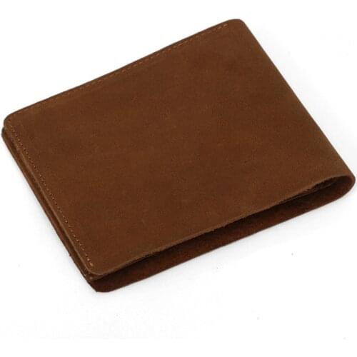 1 Piece 100% Genuine Leather Men Wallet Credit Card Case RFID Blocking Bank ID Card Holder Luxury Wallet HighQuality Porte Carte