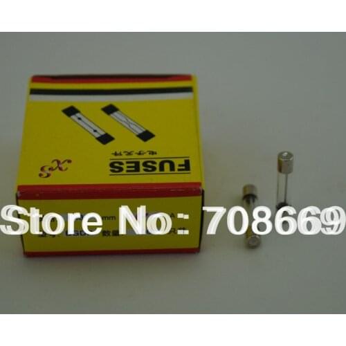 100pcs Fast Blow Glass Fuse 6mm x 30mm 250V 10A