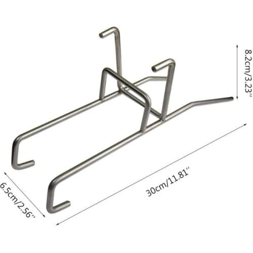 2pcs Honey barrel bracket stainless steel bracket Honey barrel bracket Beekeeping tools Honey pouring bracket