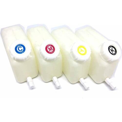 4pcs / lot anti-corrosion ink bottle 1.8L1800ML ink tank for bulk ink supply system for all large format Inkjet Printer