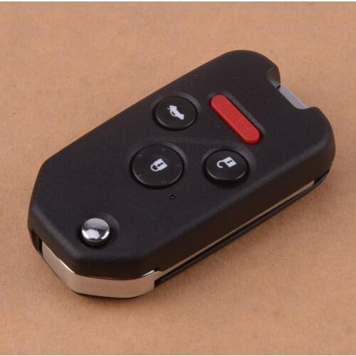 Beler 4 Button 313.8Mhz Car Flip Remote Key Fob ID46 Chip Fit for Honda Accord Civic 2003 2004 2005 2006 2007