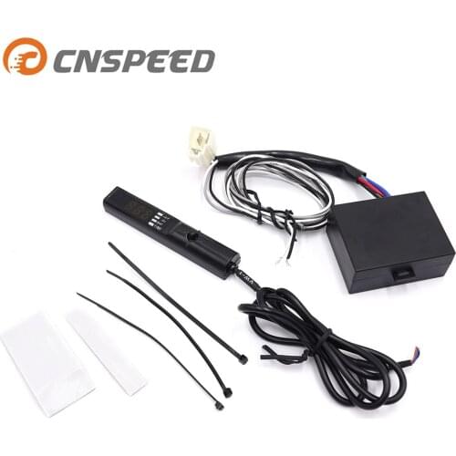 CNSPEED No Logo Auto Turbo Timer NA & Turbo Digital LED Display Blue / Red YC100533