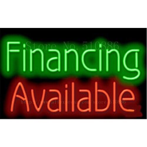 Financing Available Car Auto Glass Tube neon sign Pub Handcrafted Automotive signs Shop Store Business Signboard signage 17"x14"
