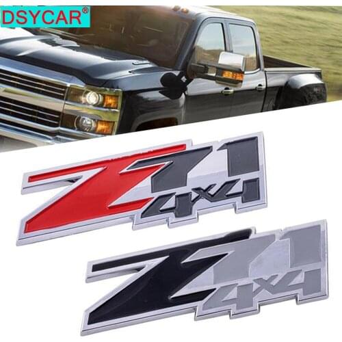 DSYCAR 1Pcs 3D ABS Z71 4X4 Car Sticker Emblem Badge for Jeep BMW Ford Lifan Nissan Mazda Audi VW Honda Car Lada Kia Chevrolet DS